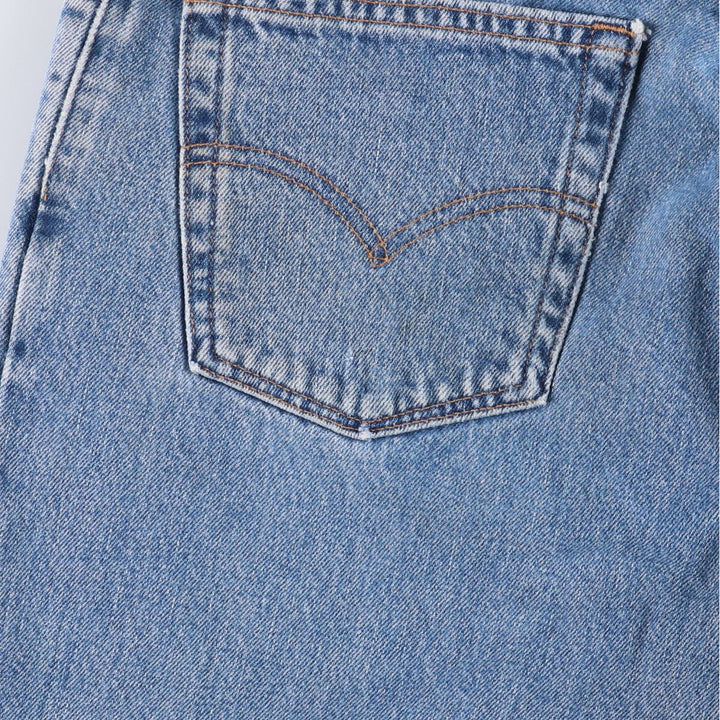 2000'S Levi's 560 Loose Fit Tapered Leg Denim Pants, Made in USA, Men's Size 33 cotton blue type Vintage Second Hand