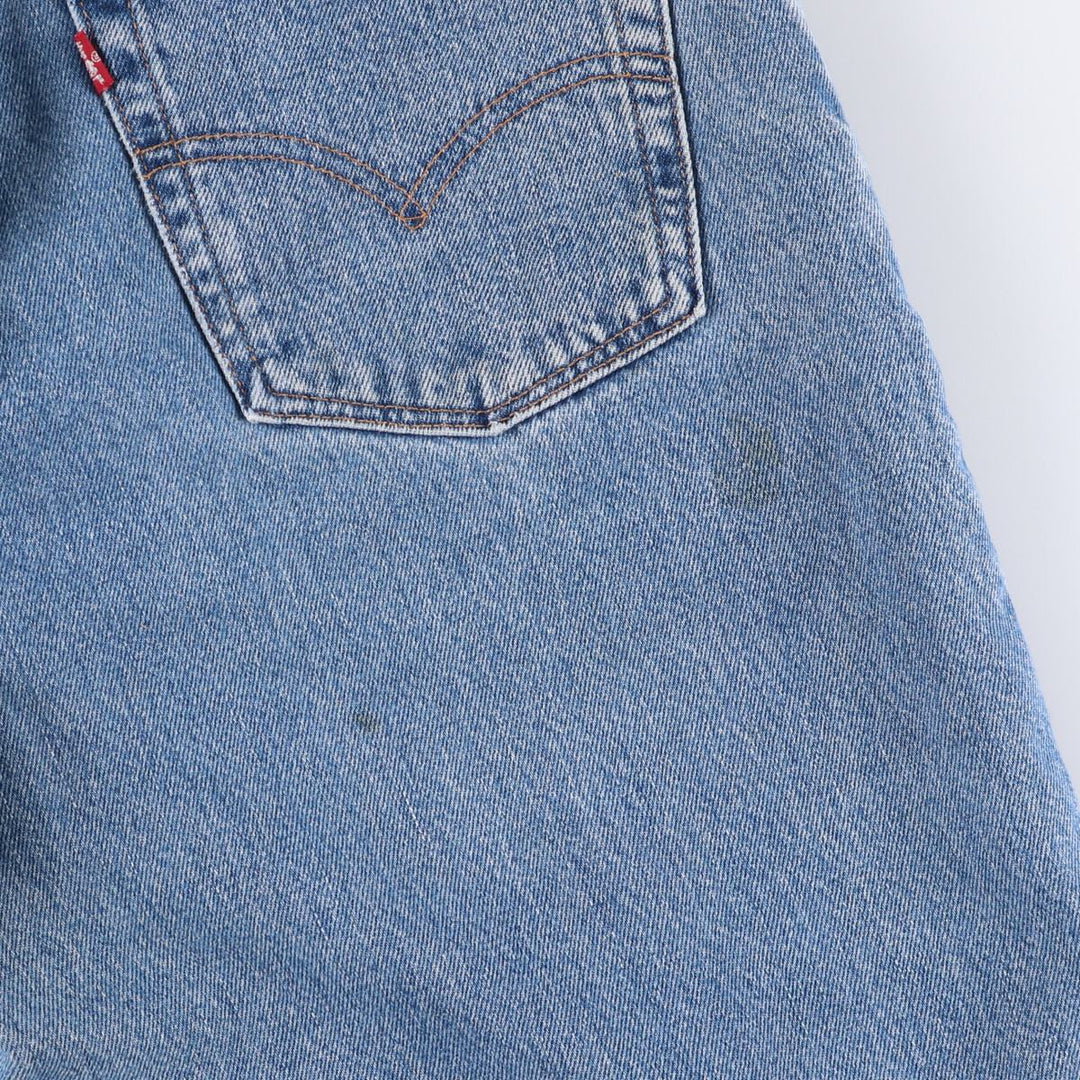 2000'S Levi's 560 Loose Fit Tapered Leg Denim Pants, Made in USA, Men's Size 33 cotton blue type Vintage Second Hand
