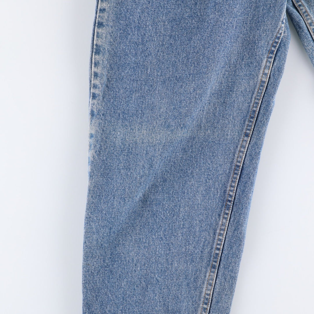 90'S Levi's 550-4891 Relaxed Fit Tapered Leg Denim Pants, Made in USA, Men's Size 34 (Vintage) cotton blue type Vintage Second Hand
