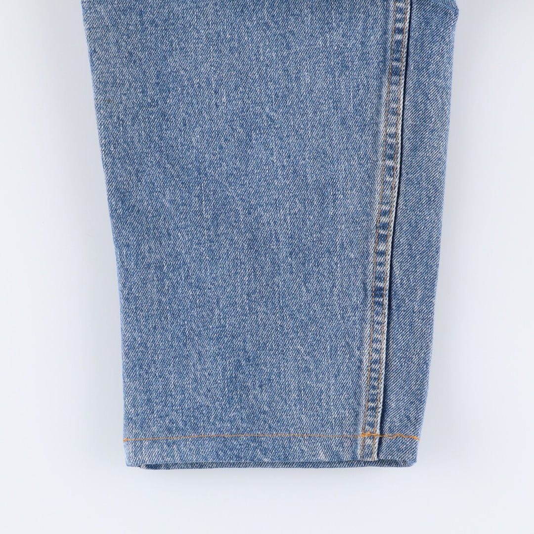 90'S Levi's 550-4891 Relaxed Fit Tapered Leg Denim Pants, Made in USA, Men's Size 34 (Vintage) cotton blue type Vintage Second Hand