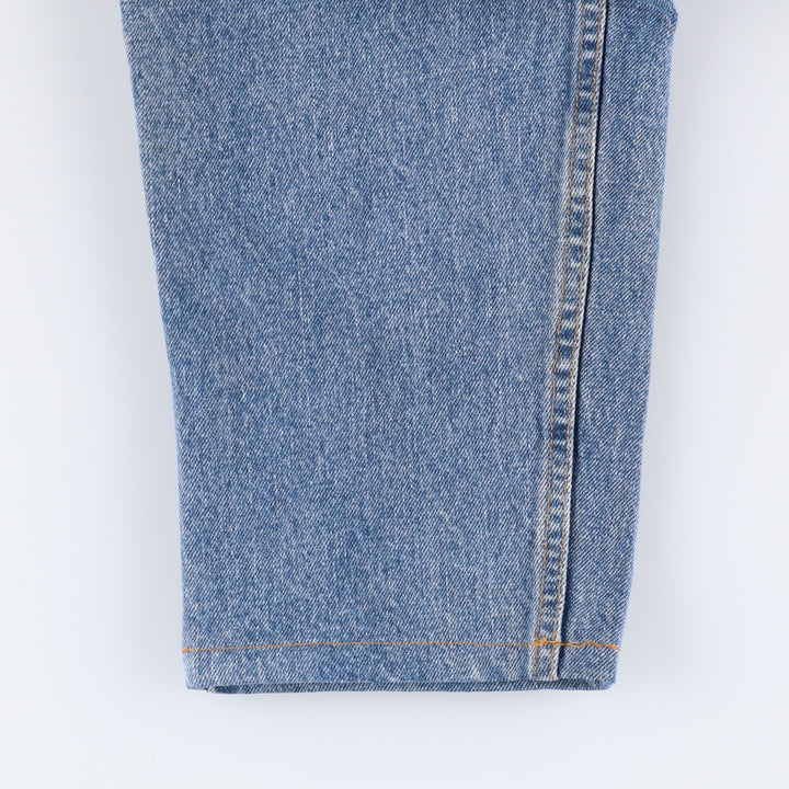 90'S Levi's 550-4891 Relaxed Fit Tapered Leg Denim Pants, Made in USA, Men's Size 34 (Vintage) cotton blue type Vintage Second Hand