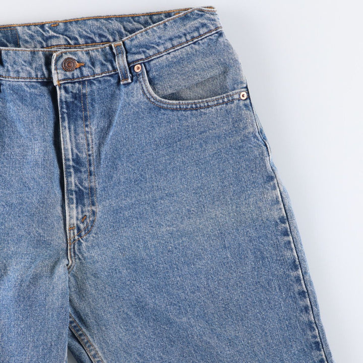 90'S Levi's 550-4891 Relaxed Fit Tapered Leg Denim Pants, Made in USA, Men's Size 34 (Vintage) cotton blue type Vintage Second Hand