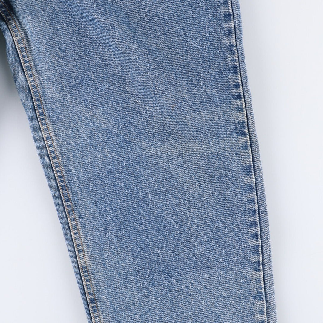 90'S Levi's 550-4891 Relaxed Fit Tapered Leg Denim Pants, Made in USA, Men's Size 34 (Vintage) cotton blue type Vintage Second Hand