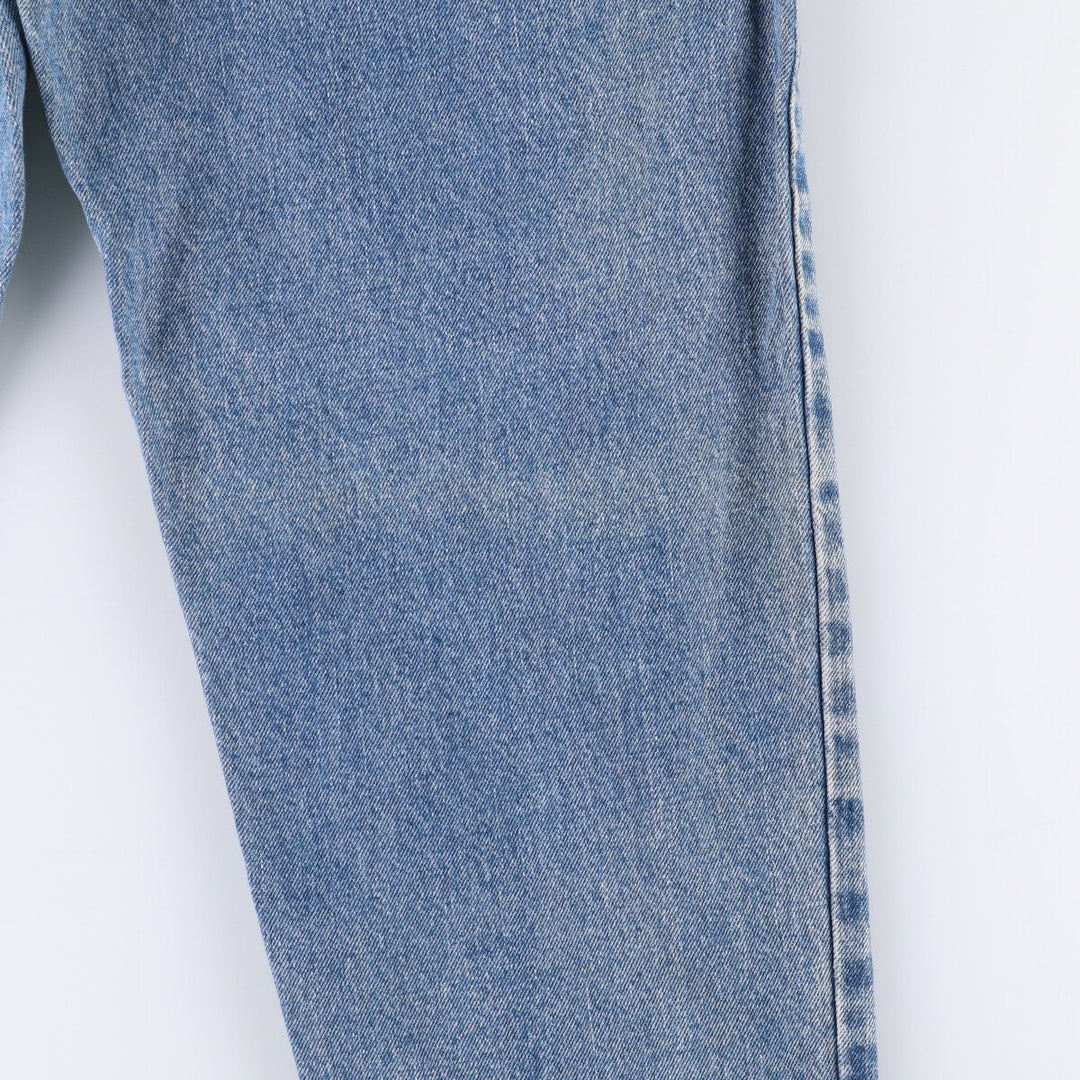 90'S Levi's 550-4891 Relaxed Fit Tapered Leg Denim Pants, Made in USA, Men's Size 34 (Vintage) cotton blue type Vintage Second Hand