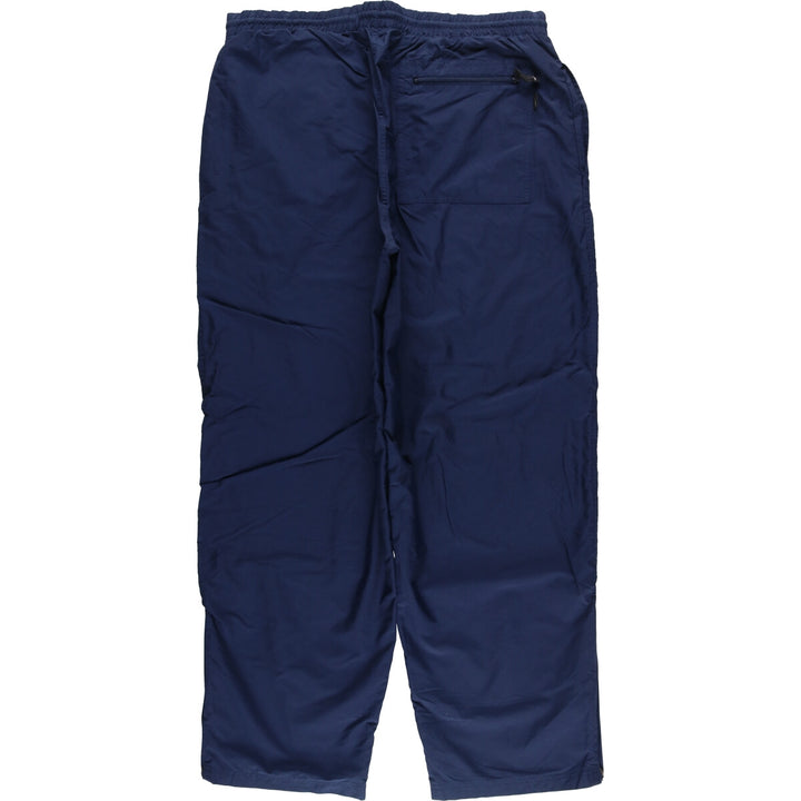 00'S Nike Nylon Pants Shaka Shaka Pants Men's XL Nylon navy blue type Vintage Second Hand