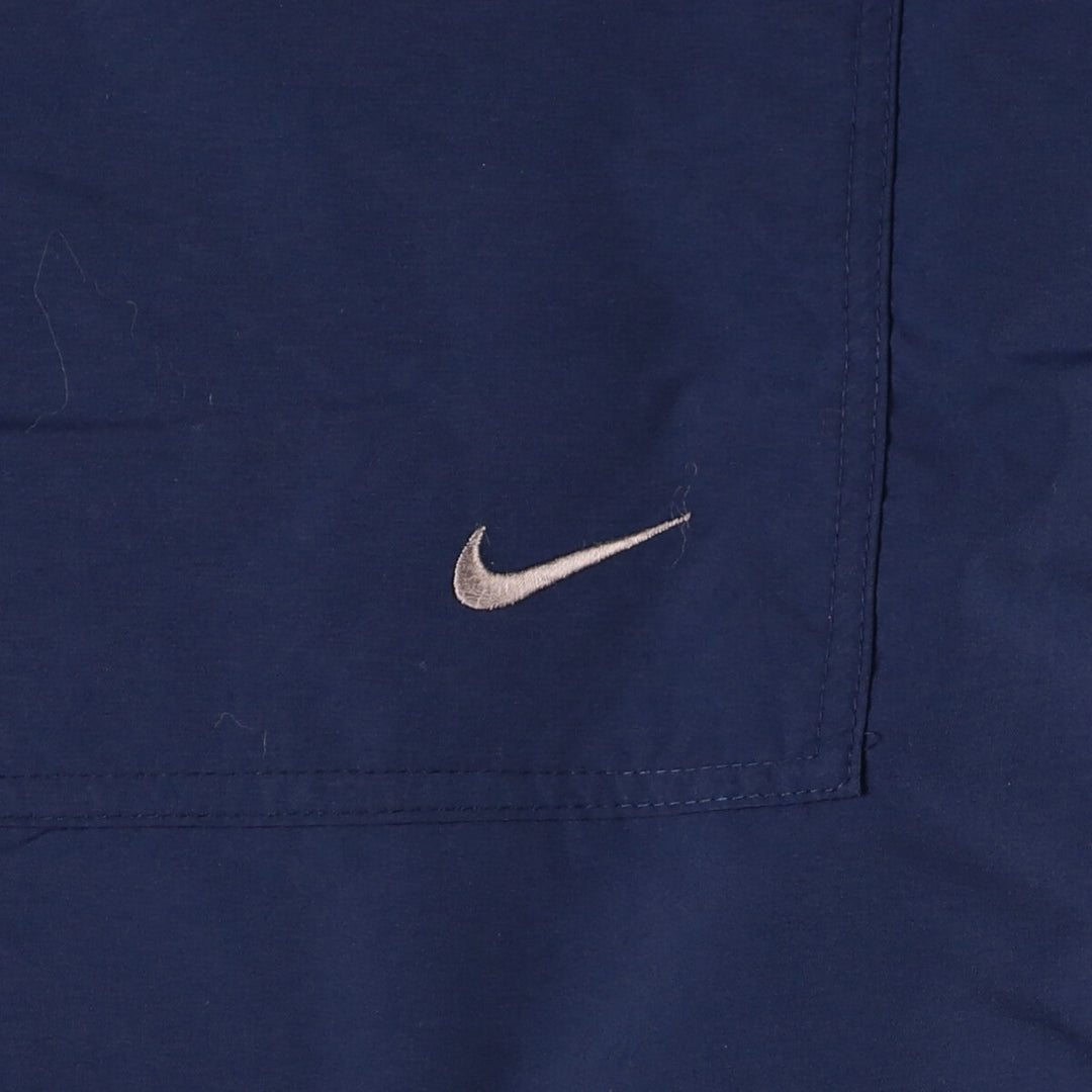 00'S Nike Nylon Pants Shaka Shaka Pants Men's XL Nylon navy blue type Vintage Second Hand