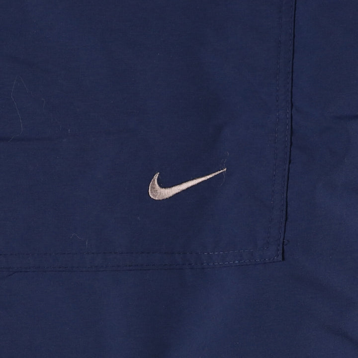 00'S Nike Nylon Pants Shaka Shaka Pants Men's XL Nylon navy blue type Vintage Second Hand