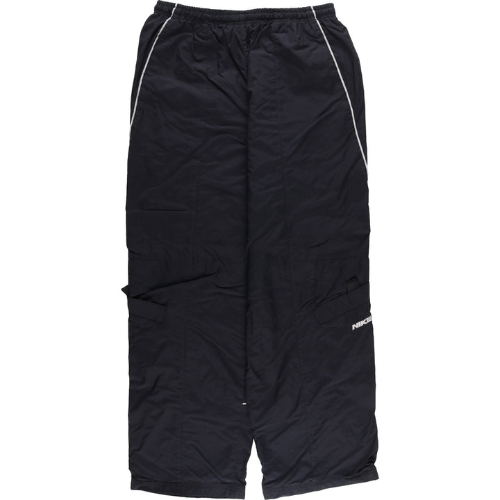 2000'S Nike Nylon Pants, Shaka Shaka Pants, XL, Men's XL Nylon black type Vintage Second Hand