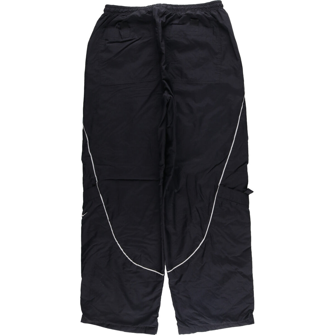 2000'S Nike Nylon Pants, Shaka Shaka Pants, XL, Men's XL Nylon black type Vintage Second Hand