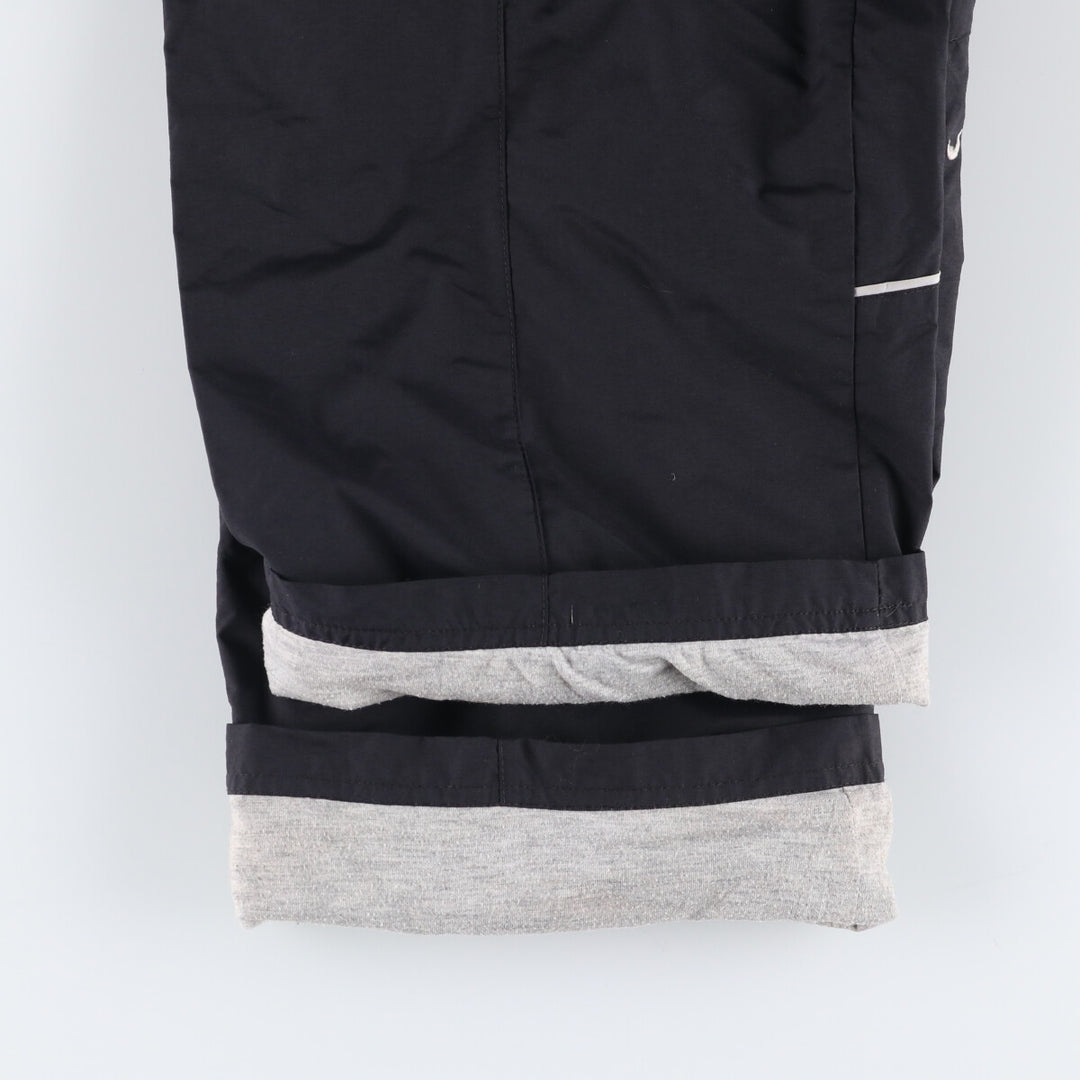 2000'S Nike Nylon Pants, Shaka Shaka Pants, XL, Men's XL Nylon black type Vintage Second Hand