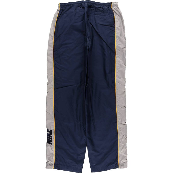 00'S Nike Nylon Pants, Shaka Shaka Pants, Men's L size Nylon navy blue type Vintage Second Hand