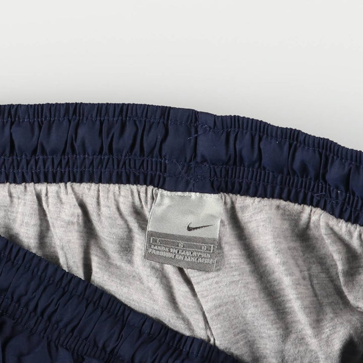 00'S Nike Nylon Pants, Shaka Shaka Pants, Men's L size Nylon navy blue type Vintage Second Hand