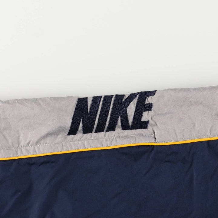 00'S Nike Nylon Pants, Shaka Shaka Pants, Men's L size Nylon navy blue type Vintage Second Hand