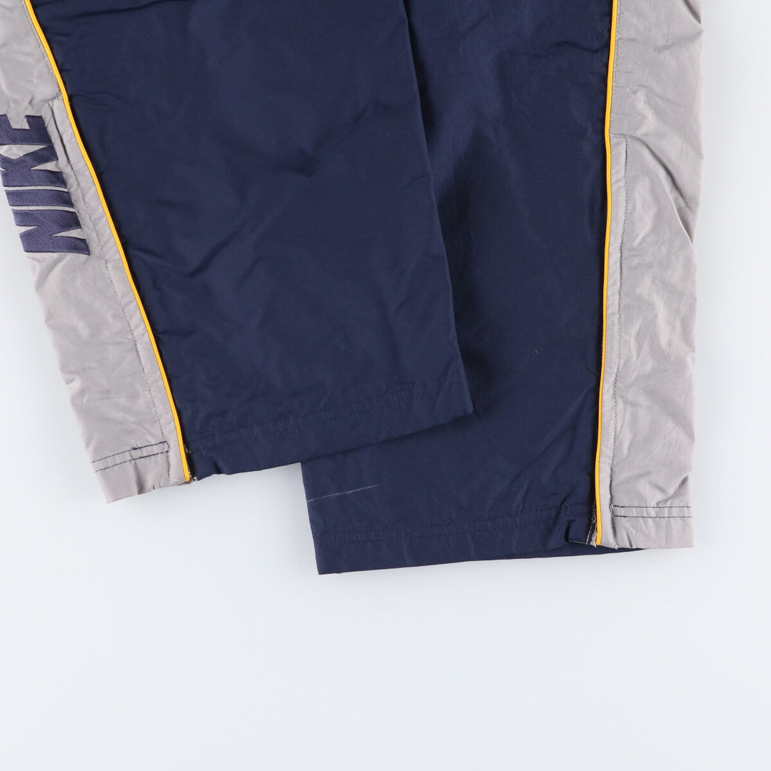 00'S Nike Nylon Pants, Shaka Shaka Pants, Men's L size Nylon navy blue type Vintage Second Hand