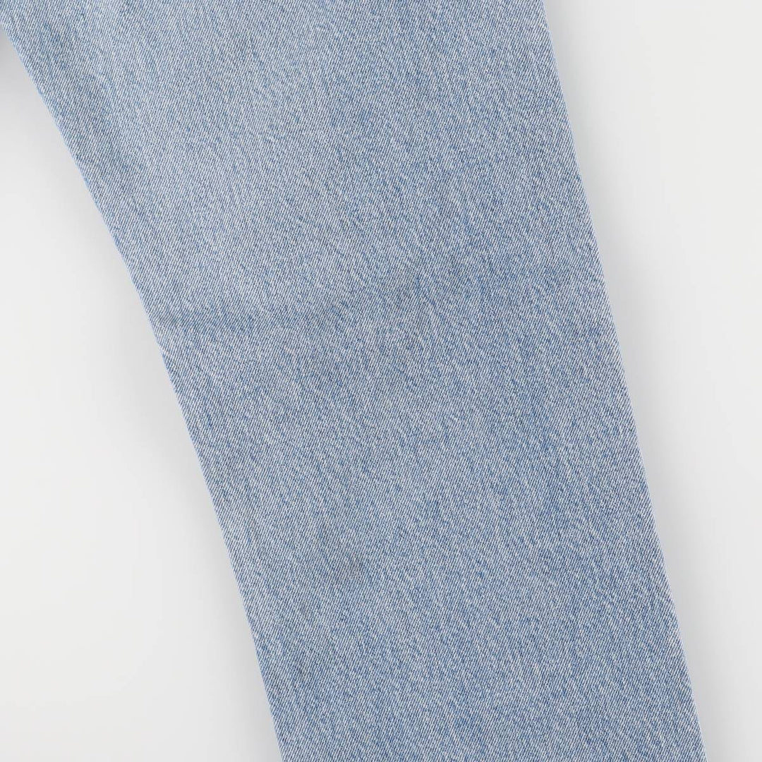 Vintage Levi's 501 cut-off straight-leg denim pants, women's size L (w27). unclear blue type Vintage Second Hand