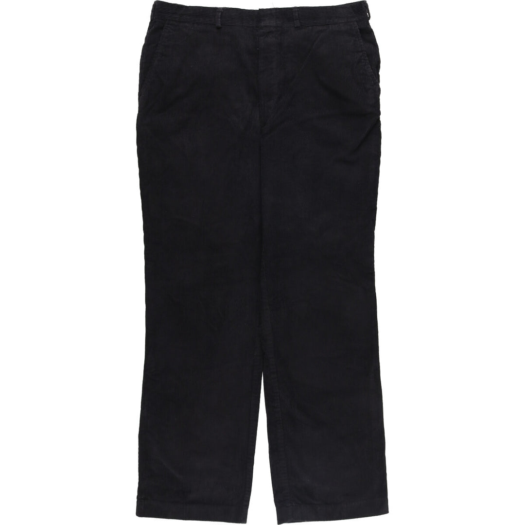 90'S LE TIGRE corduroy pants, men's size 36, vintage unclear black type Vintage Second Hand
