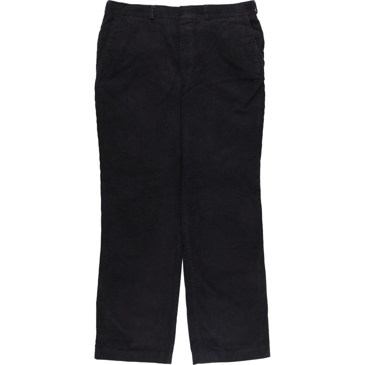 90'S LE TIGRE corduroy pants, men's size 36, vintage unclear black type Vintage Second Hand