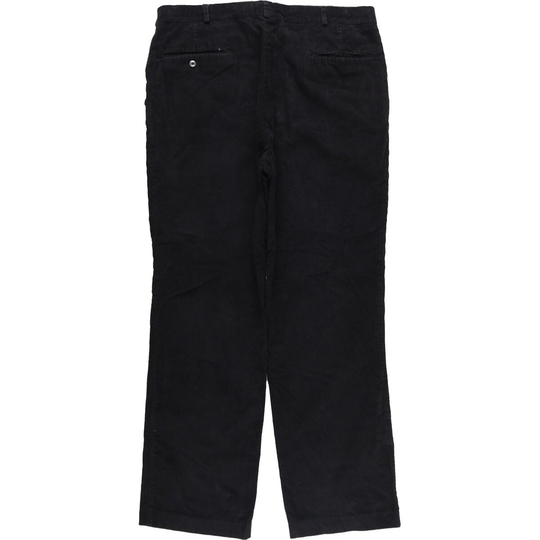 90'S LE TIGRE corduroy pants, men's size 36, vintage unclear black type Vintage Second Hand