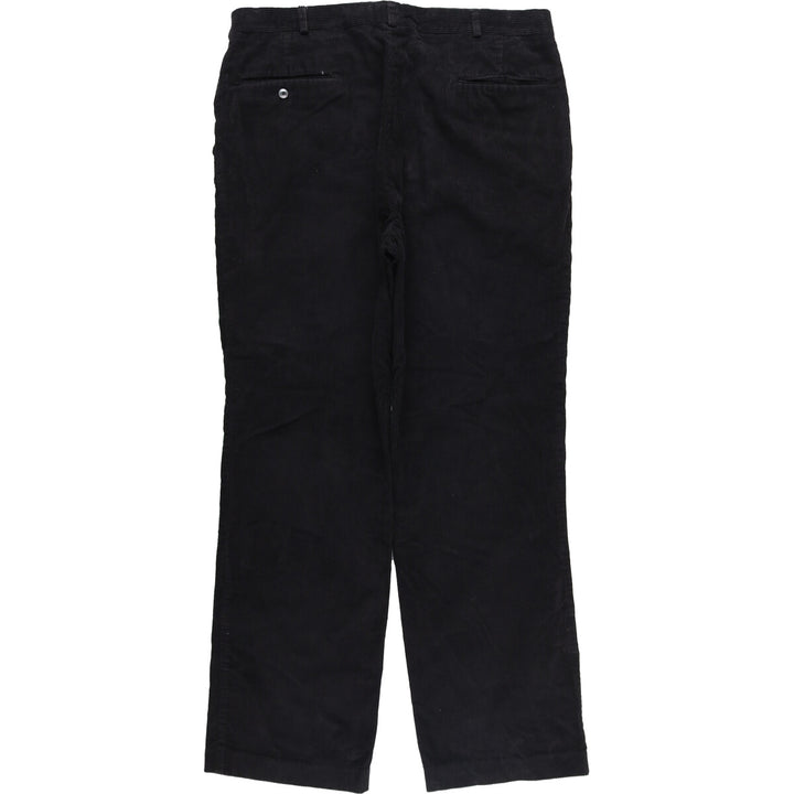 90'S LE TIGRE corduroy pants, men's size 36, vintage unclear black type Vintage Second Hand