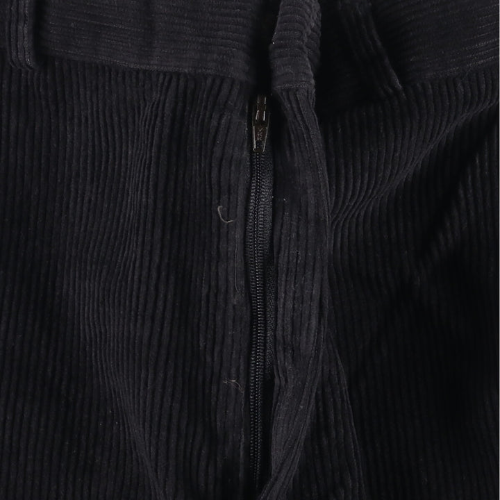 90'S LE TIGRE corduroy pants, men's size 36, vintage unclear black type Vintage Second Hand
