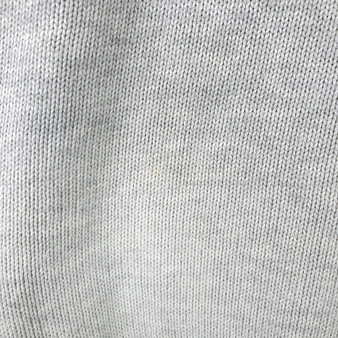 Eddie Bauer Cotton Knit Sweater, Men's Size L cotton ivory Vintage Second Hand
