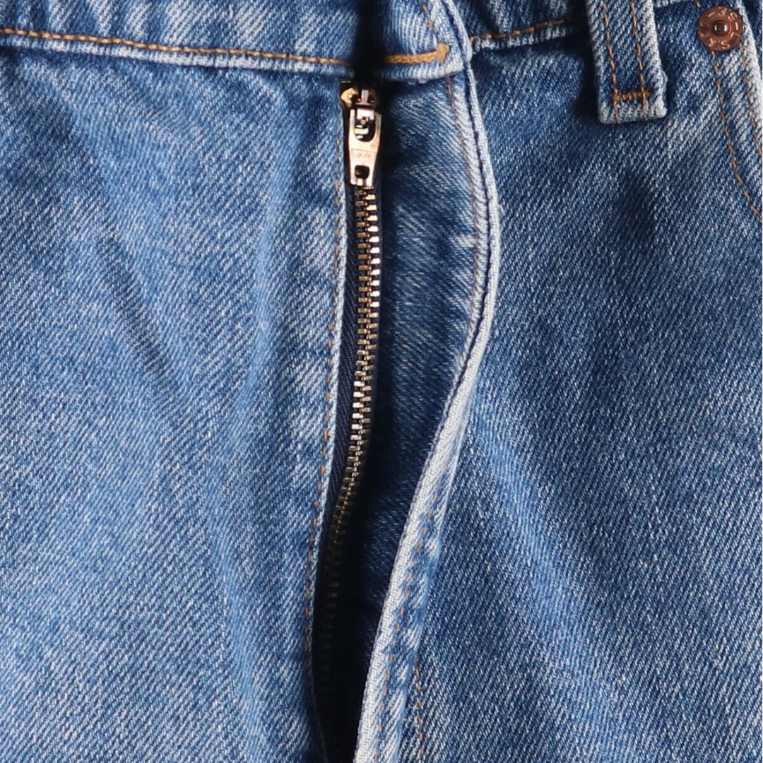 90'S Levi's 00550-4891 Relaxed Fit Tapered Leg Denim Pants, Made in USA, Men's Size 36 (Vintage) cotton Blue type light blue Vintage Second Hand