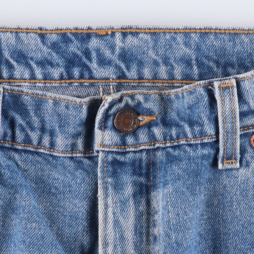 90'S Levi's 00550-4891 Relaxed Fit Tapered Leg Denim Pants, Made in USA, Men's Size 36 (Vintage) cotton Blue type light blue Vintage Second Hand