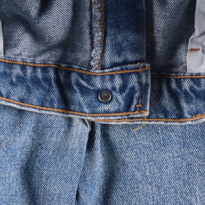 90'S Levi's 00550-4891 Relaxed Fit Tapered Leg Denim Pants, Made in USA, Men's Size 36 (Vintage) cotton Blue type light blue Vintage Second Hand