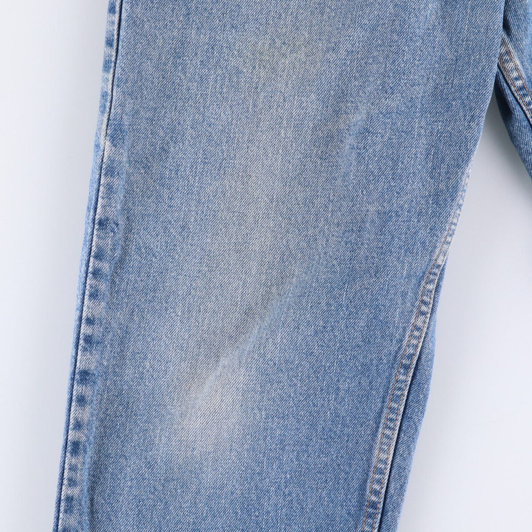 90'S Levi's 00550-4891 Relaxed Fit Tapered Leg Denim Pants, Made in USA, Men's Size 36 (Vintage) cotton Blue type light blue Vintage Second Hand