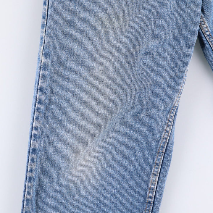 90'S Levi's 00550-4891 Relaxed Fit Tapered Leg Denim Pants, Made in USA, Men's Size 36 (Vintage) cotton Blue type light blue Vintage Second Hand