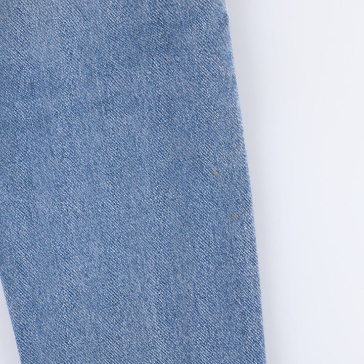 90'S Levi's 00550-4891 Relaxed Fit Tapered Leg Denim Pants, Made in USA, Men's Size 36 (Vintage) cotton Blue type light blue Vintage Second Hand