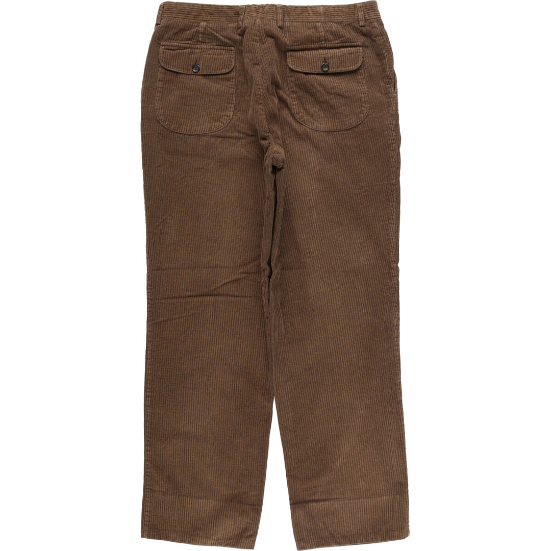 Giovanni Da Pian Corduroy Pants, Made in Italy, Men's, Size W35 cotton brown type Vintage Second Hand