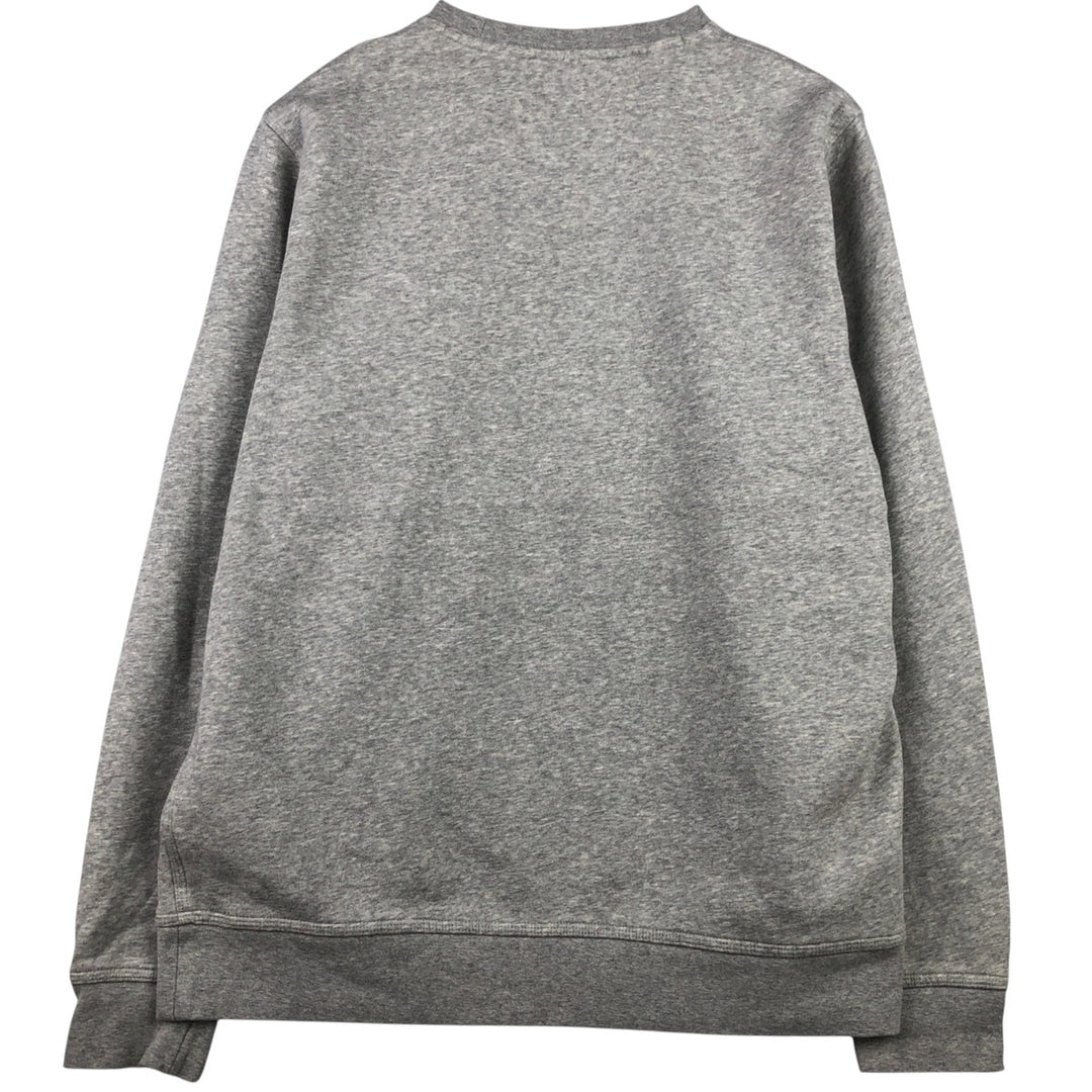 Nike One Point Logo Sweatshirt, Trainer, Men's XXL cotton gray type Vintage Second Hand