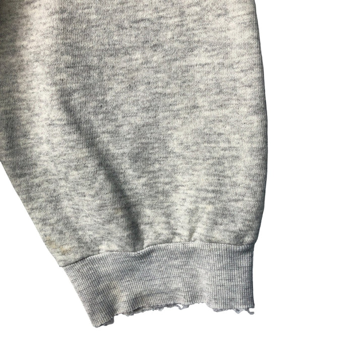 90'S Disney Mickey Mouse and Minnie Mouse Oversized Character Sweatshirt, Made in USA cotton gray type Vintage Second Hand