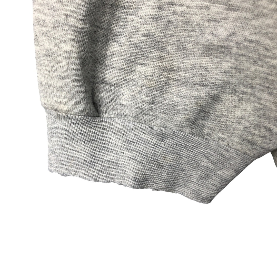 90'S Disney Mickey Mouse and Minnie Mouse Oversized Character Sweatshirt, Made in USA cotton gray type Vintage Second Hand