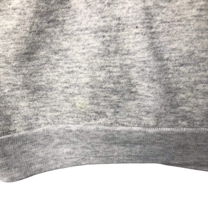 90'S Disney Mickey Mouse and Minnie Mouse Oversized Character Sweatshirt, Made in USA cotton gray type Vintage Second Hand