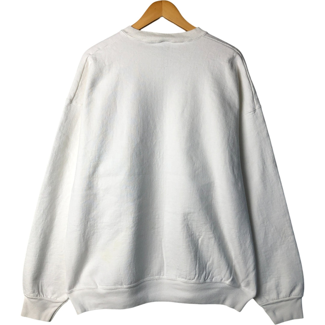 90'S Fruit of the Loom Looney Tunes Tweety Character Sweatshirt, Made in USA cotton white type Vintage Second Hand