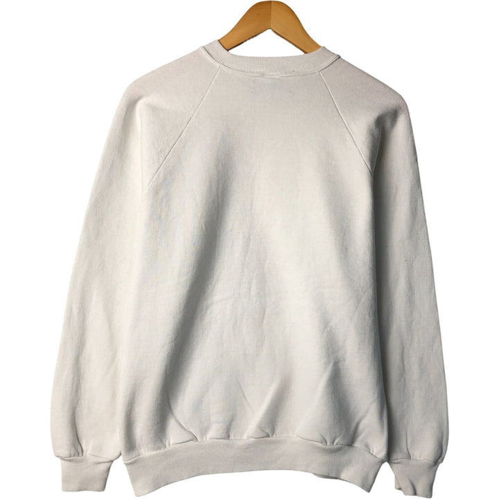 Vintage 1980'S Disney Minnie Mouse character sweatshirt, Made in USA, Men's Size L cotton white type Vintage Second Hand