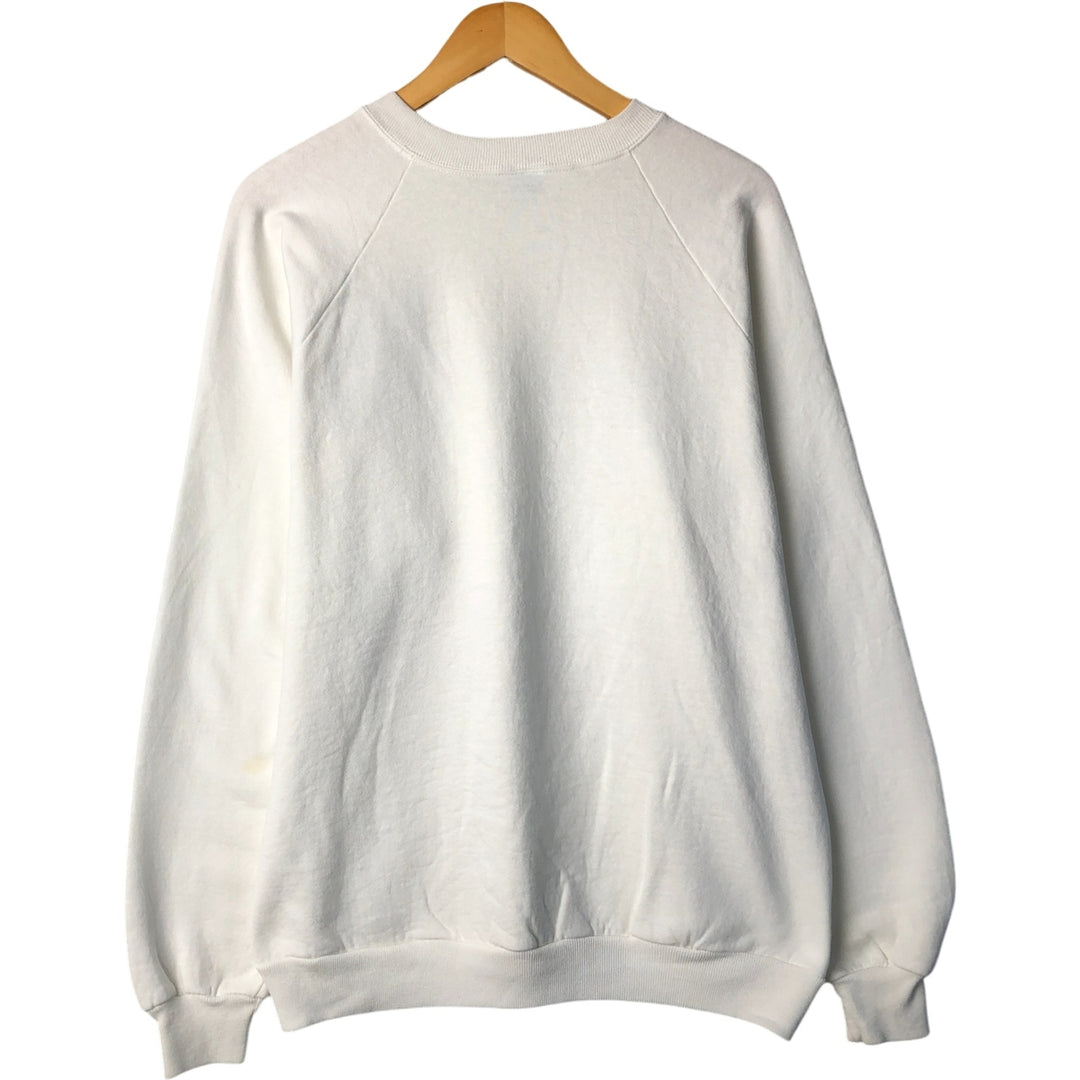 Vintage 1980'S Disney Mickey Mouse character sweatshirt, Made in USA, Men's Size L cotton white type Vintage Second Hand