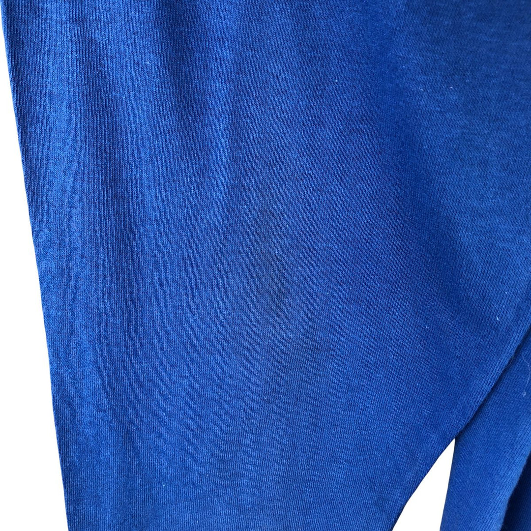 90'S Majestic Long Sleeve T-Shirt, Made in USA, Men's Size XL, Vintage cotton blue type Vintage Second Hand
