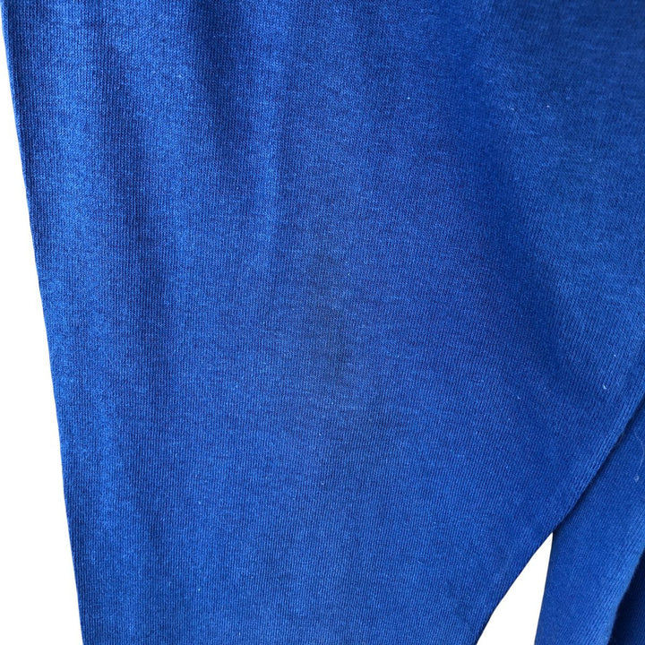 90'S Majestic Long Sleeve T-Shirt, Made in USA, Men's Size XL, Vintage cotton blue type Vintage Second Hand