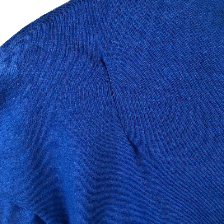 90'S Majestic Long Sleeve T-Shirt, Made in USA, Men's Size XL, Vintage cotton blue type Vintage Second Hand