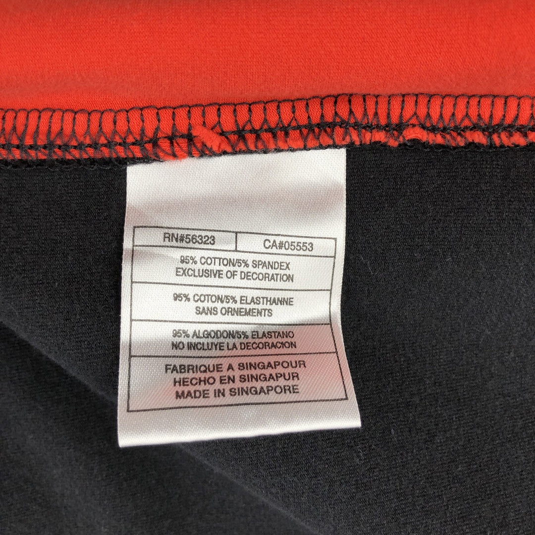 00'S Nike NIKE Long T-shirt Long T Men's XL size cotton black type Vintage Second Hand