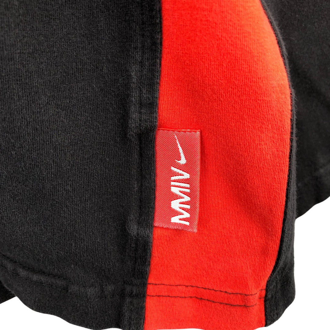 00'S Nike NIKE Long T-shirt Long T Men's XL size cotton black type Vintage Second Hand