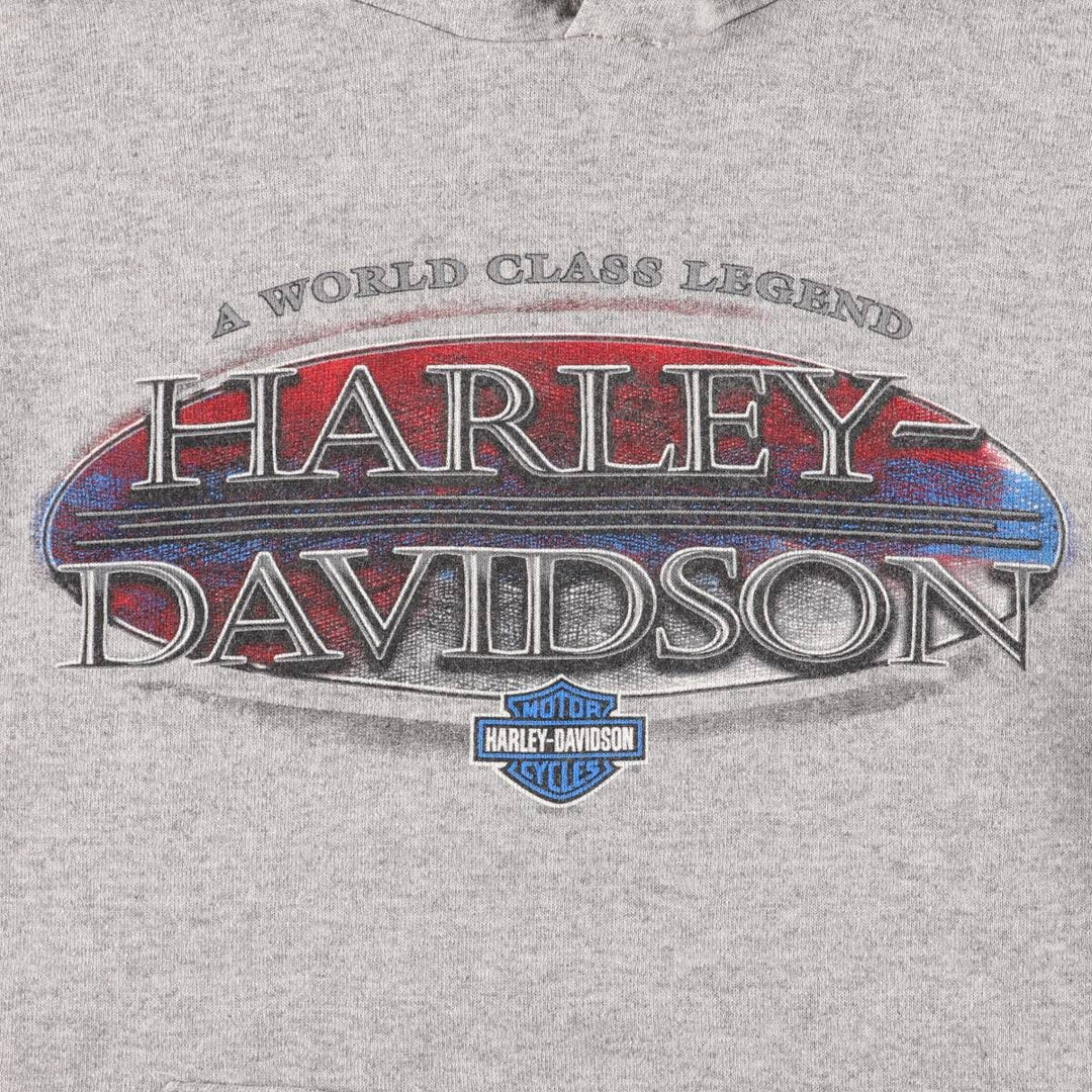 2000'S Harley-Davidson pullover sweatshirt, men's size small cotton gray type Vintage Second Hand