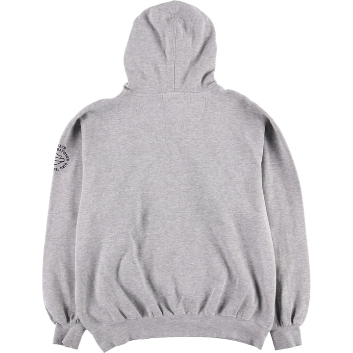 Harley-Davidson Sweatshirt Pullover Hoodie Men's Size L unclear gray type Vintage Second Hand