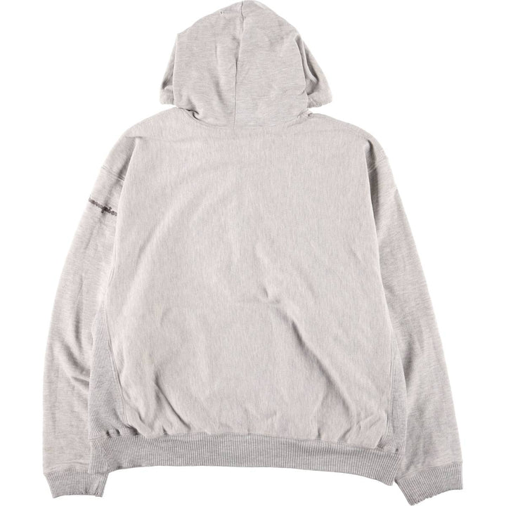 Champion Authentic Athletic Apparel Half-Zip Hoodie, Men's Size XL unclear gray type Vintage Second Hand
