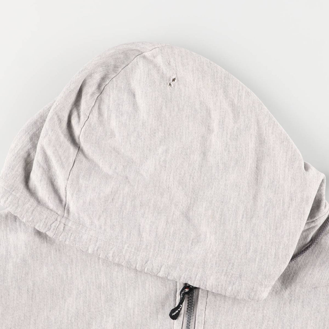 Champion Authentic Athletic Apparel Half-Zip Hoodie, Men's Size XL unclear gray type Vintage Second Hand
