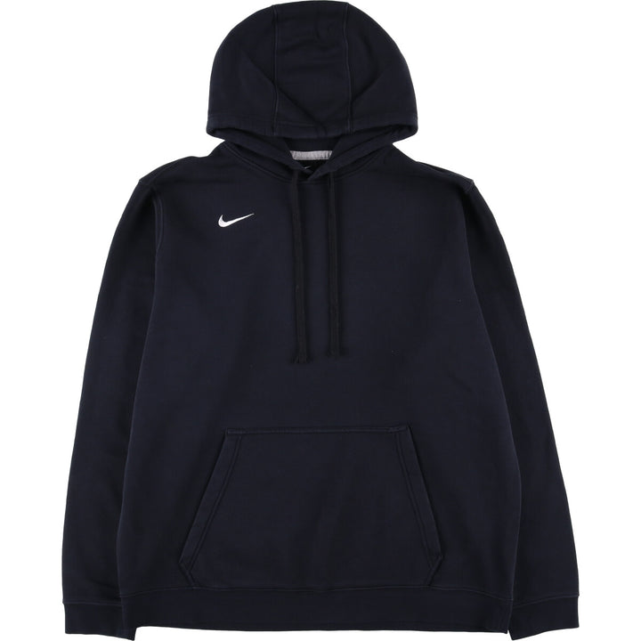 Nike Sweat Pullover Hoodie Men's XL Size cotton black type Vintage Second Hand