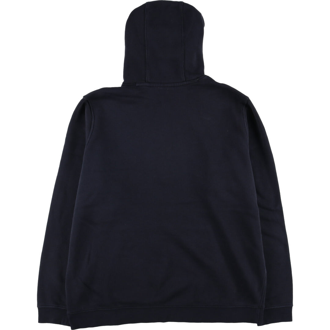 Nike Sweat Pullover Hoodie Men's XL Size cotton black type Vintage Second Hand